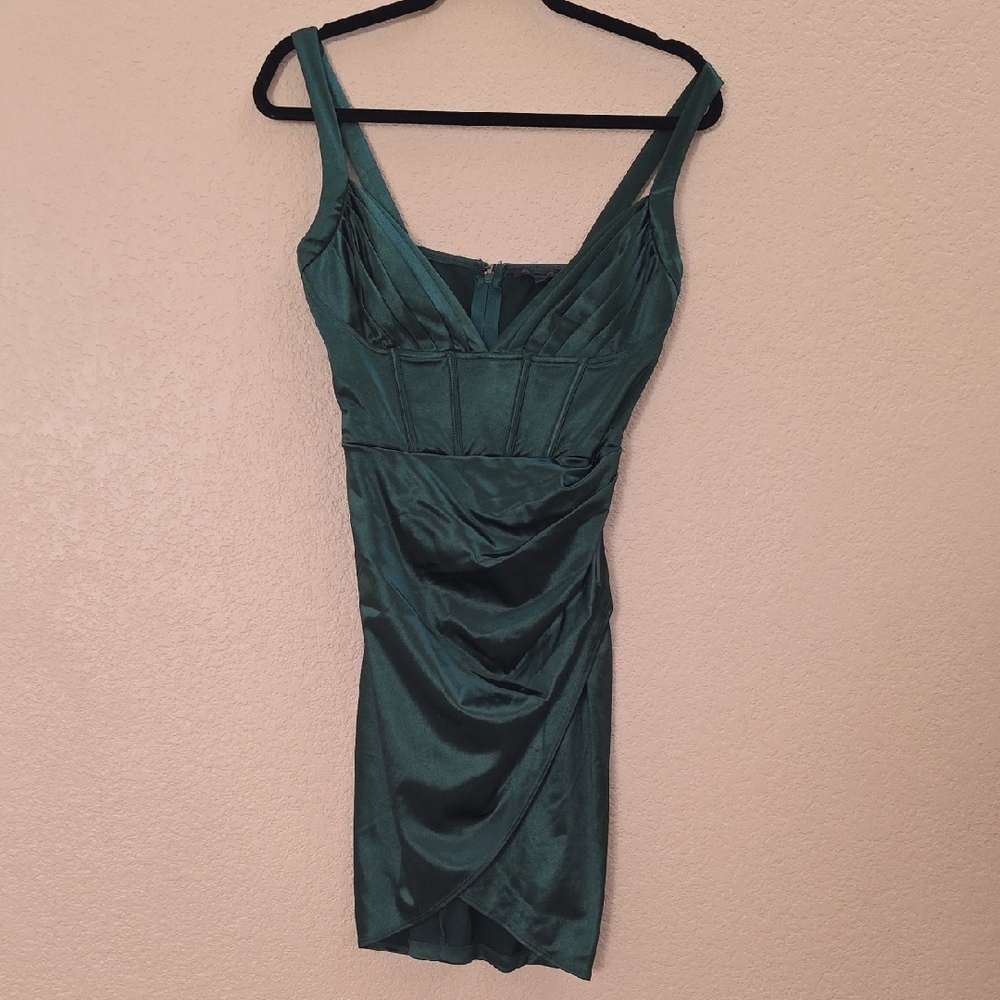 Symphony Deep Green Dress